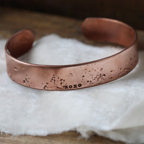 Copper Cuff Bracelet Workshop September 15th 6pm - 8pm