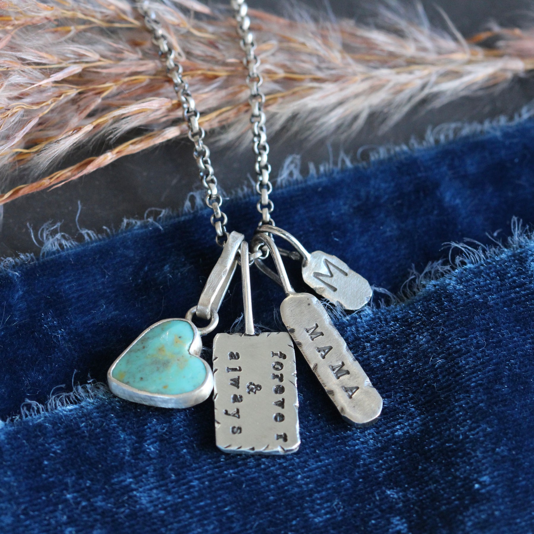 Personalized Sterling Silver Rectangle Charm – Storyteller Collection