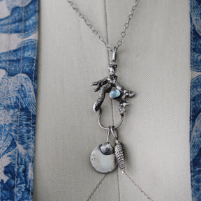 Personalized Shell Charm Sterling Silver Pacific Coast Collection