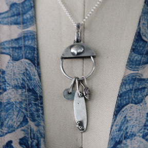 Personalized Barnacle Charm Sterling Silver Pacific Coast Collection