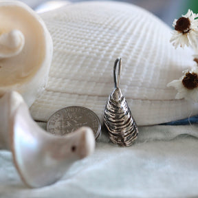 Mussel Shell with Opal Charm Pacific Coast Collection