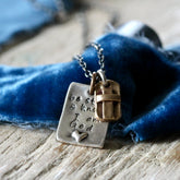 Be Still and Know necklace Sterling silver ARCHIVE SALE