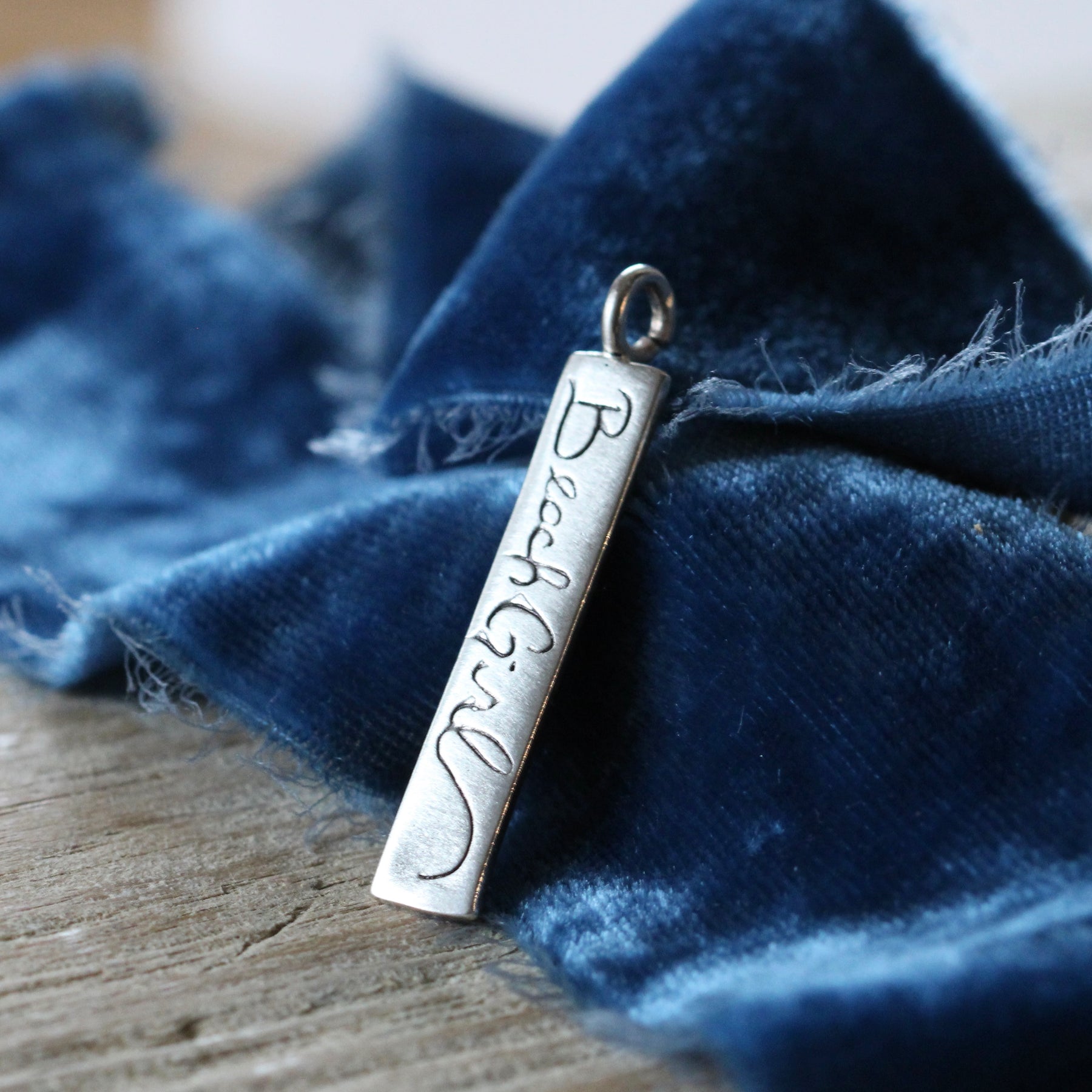 Beach Girl pendant in Sterling Silver ARCHIVE SALE