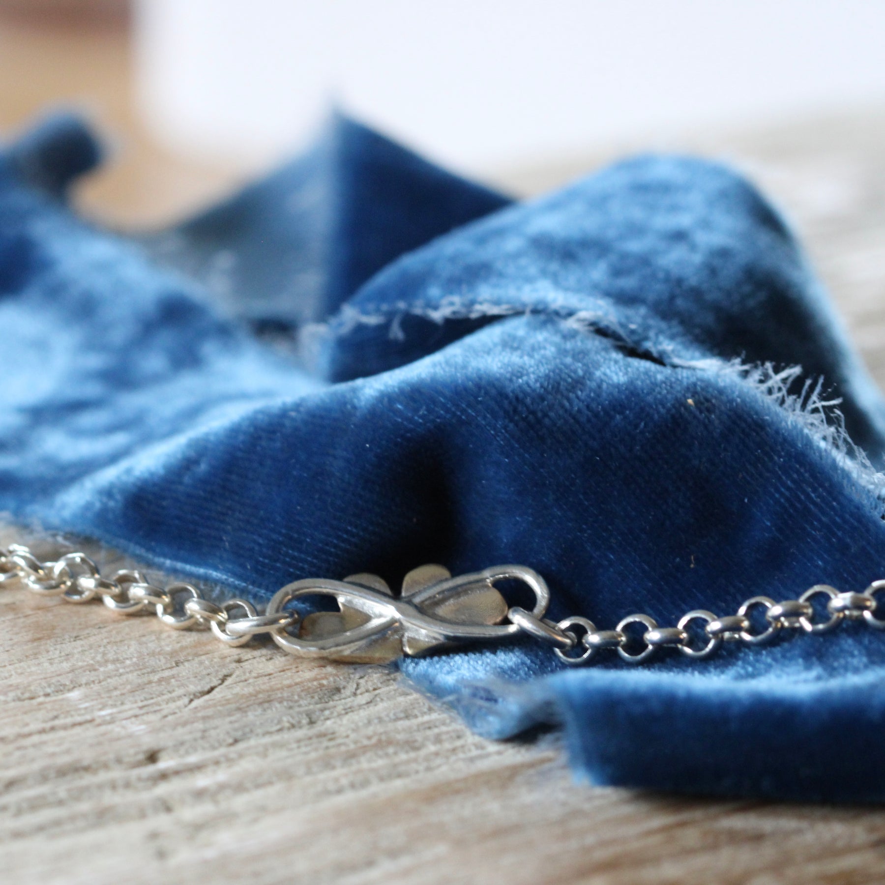 Bronze Heart and Sterling Silver Bracelet ARCHIVE SALE