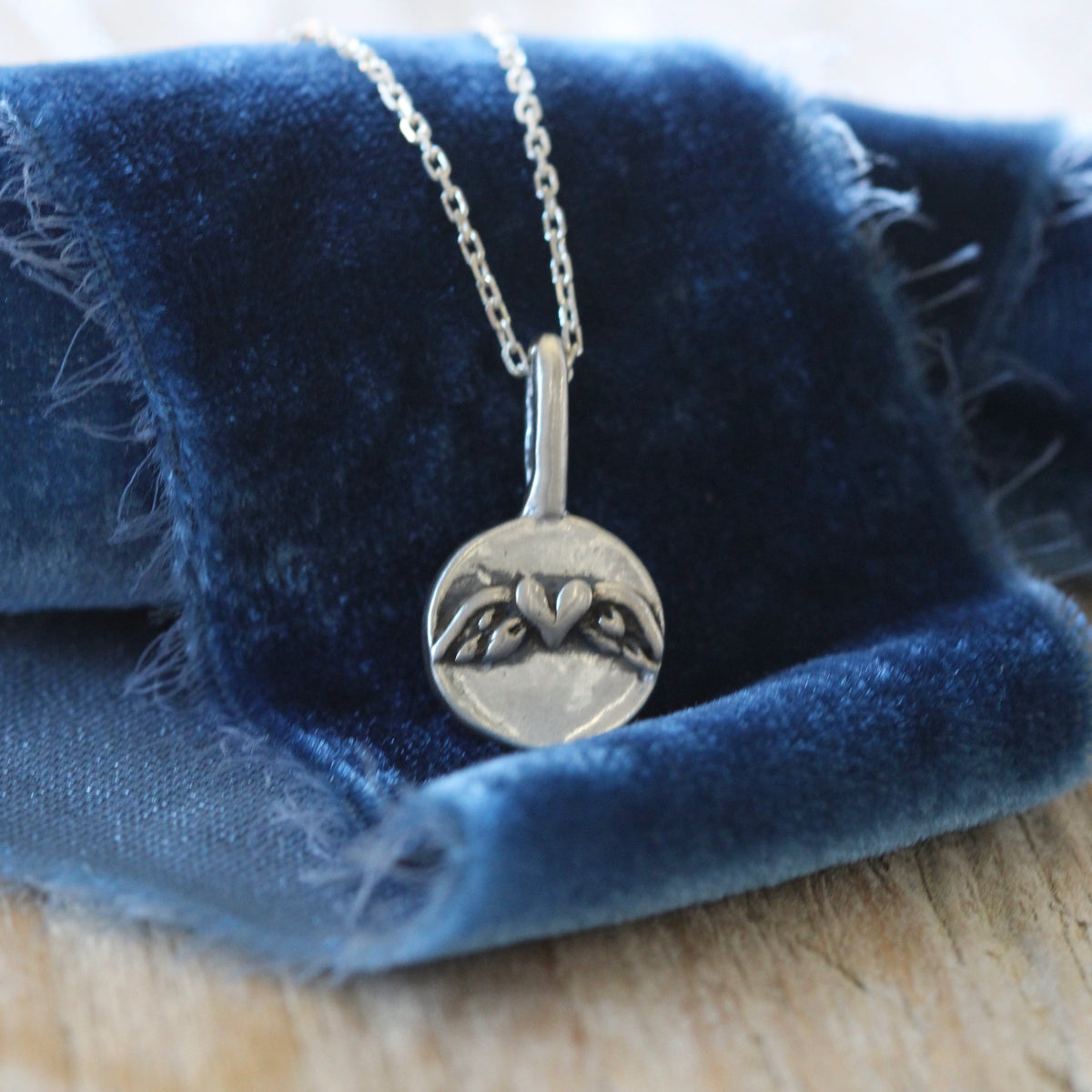 With Brave Wings pendant in Sterling Silver ARCHIVE SALE