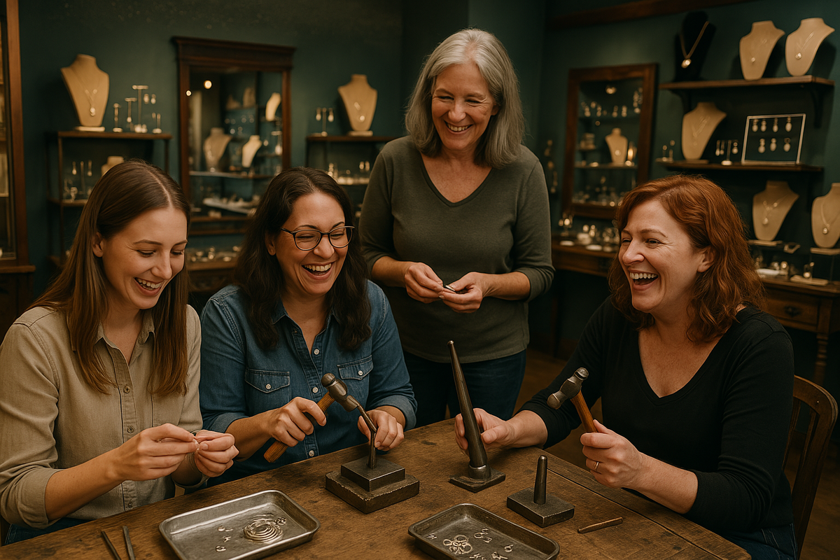 Stacking Ring workshop October 14th 2025 6-9pm