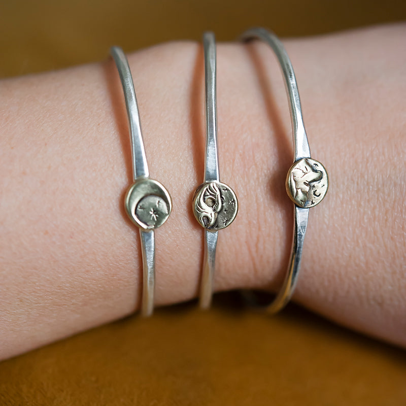 Midnight Moon Adventure Cuff Bracelet