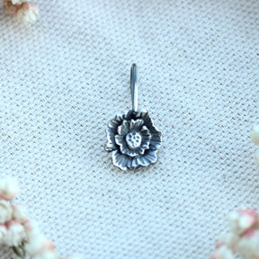 Sterling Silver Poppy Charm