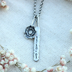 Sterling Silver Poppy Charm